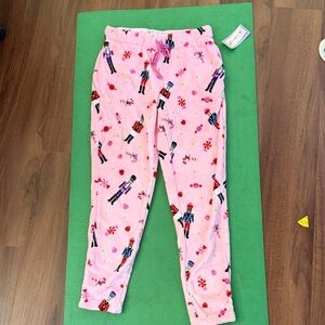 Pink Nutcracker Pajama Pants
